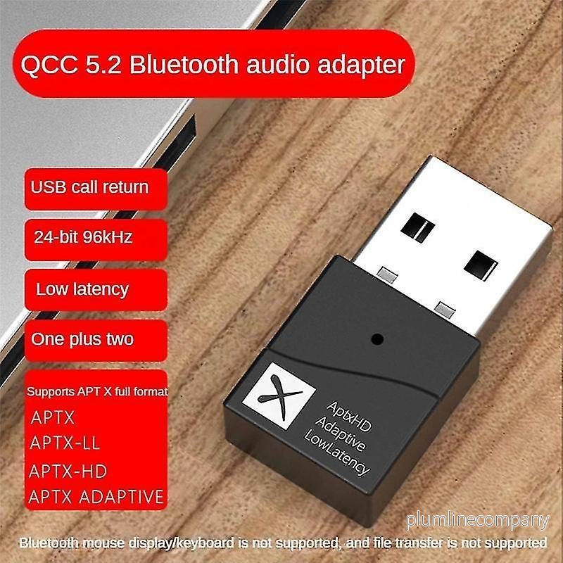 NÖRDIC USB-A Bluetooth 5.2 adapter med Qualcomm chip och aptX LL aptX Adaptive - Bild 3