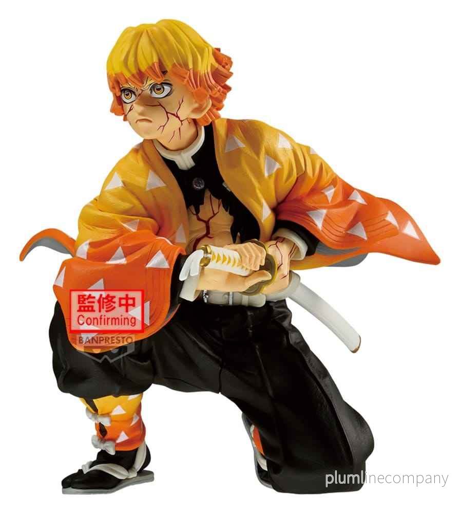 Demon Slayer: Kimetsu no Yaiba Maximatic PVC-figur Zenitsu Agatsuma 14 cm Demon Slayer: Kimetsu no Yaiba Maximatic PVC-figur Zenitsu Agatsuma 14 cm