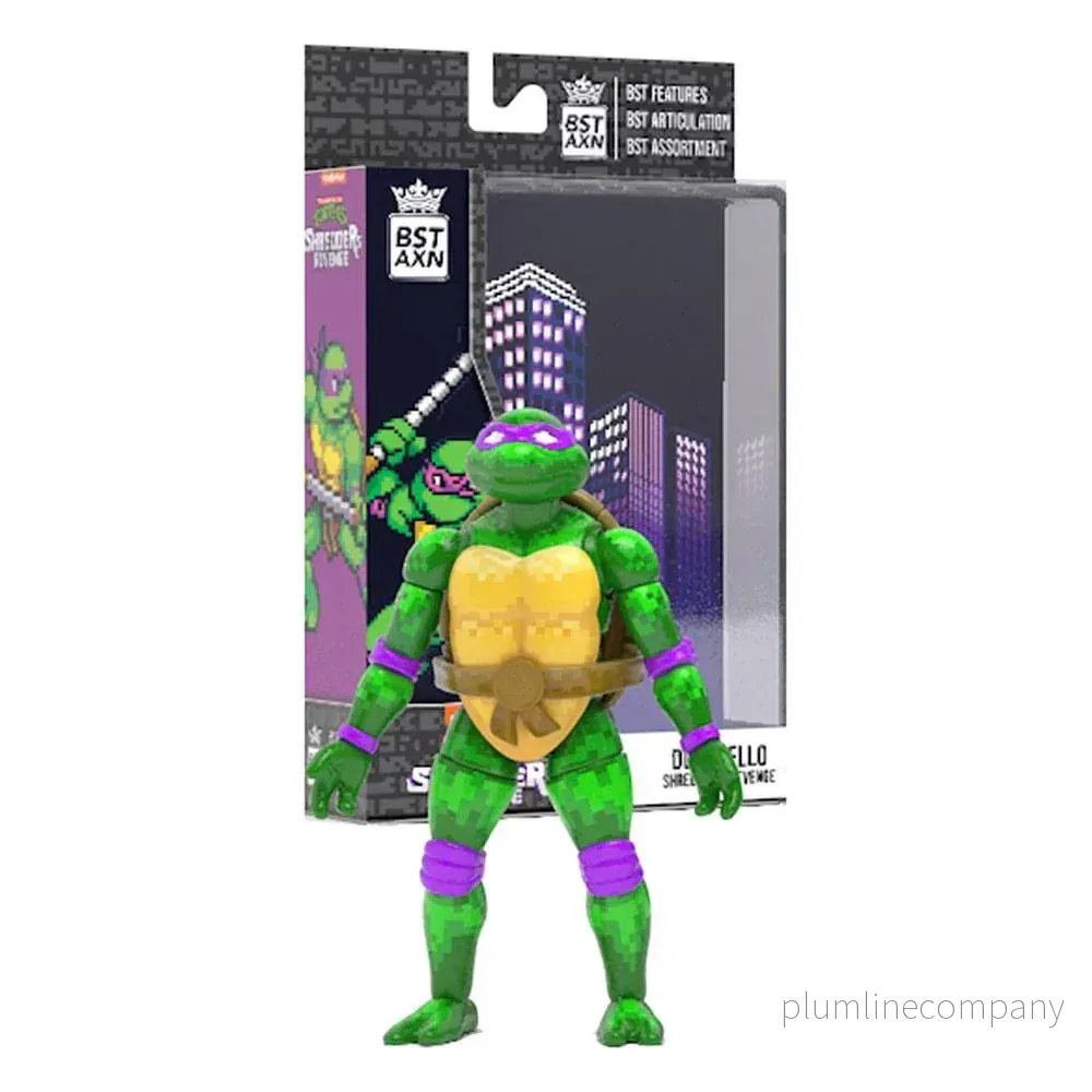 Teenage Mutant Ninja Turtles BST AXN Actionfigur Donatello 13 cm Teenage Mutant Ninja Turtles BST AXN Actionfigur Donatello 13 cm