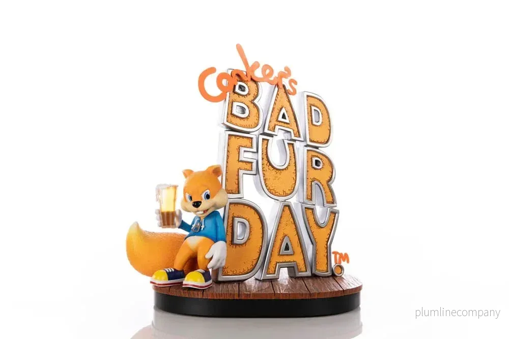 Conker's Bad Fur Day Figur Game Cover Exclusive Edition 45 cm - Bild 2