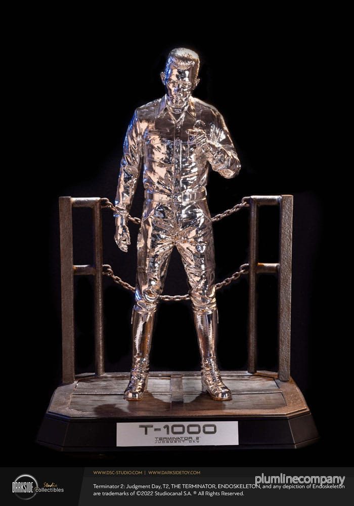 Terminator 2 Judgment Day Premium Statue 1/3 T-1000 Liquid Metal 30th Anniversary Edition 70 cm Terminator 2 Judgment Day Premium Statue 1/3 T-1000 Liquid Metal 30th Anniversary Edition 70 cm
