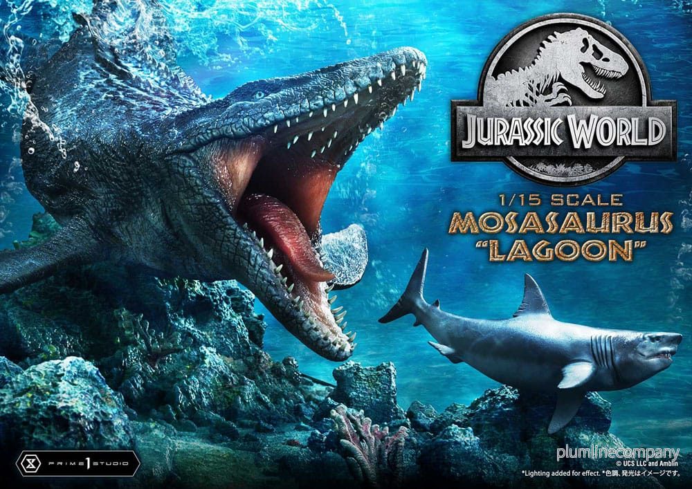 Jurassic World Legacy Museum Collection Staty 1/15 Mosasaurus "Lagoon" Bonus Version 57 cm - Bild 2