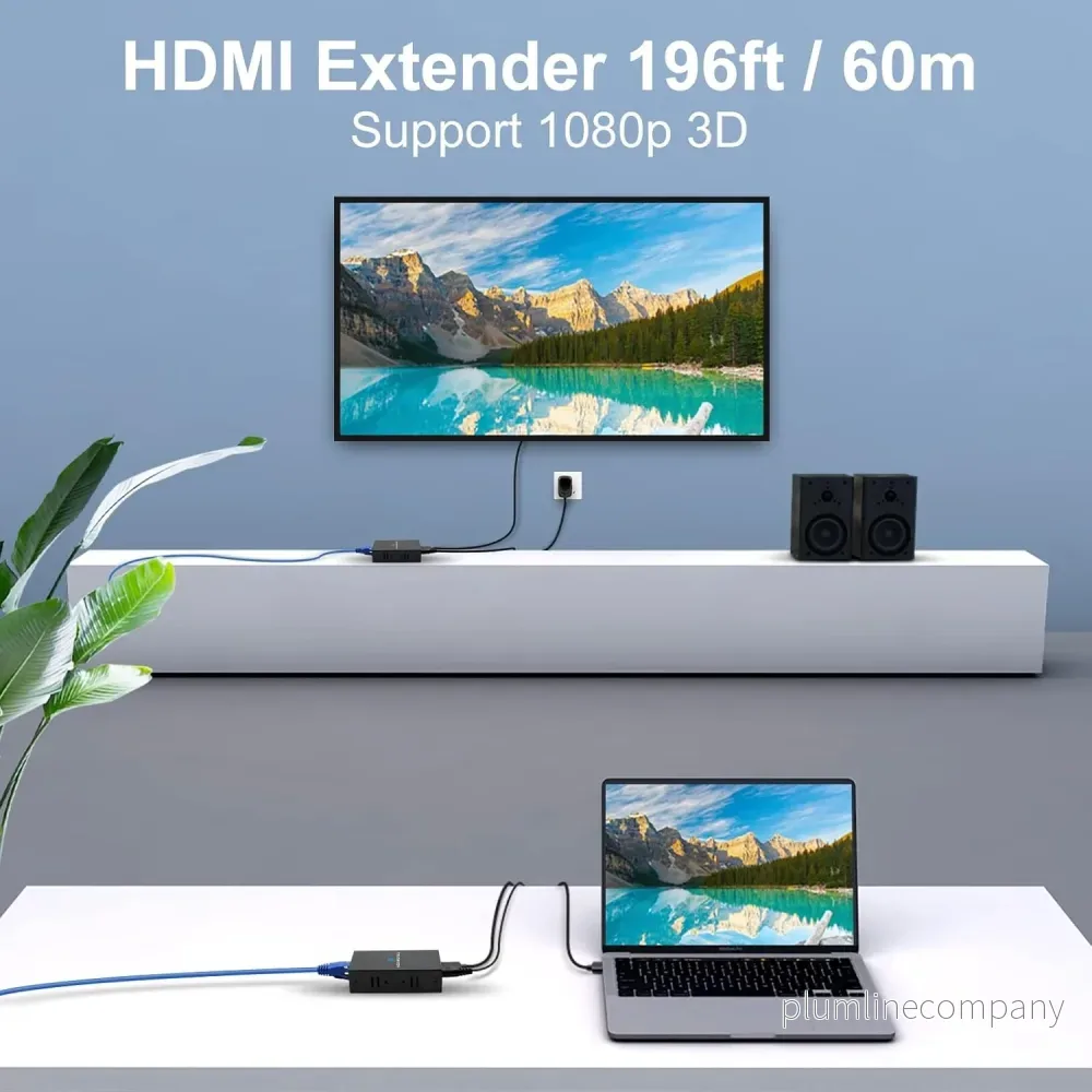 NÖRDIC HDMI-förlängare över Cat5e/6 med stöd för 3D, 1080p/60Hz och IR - Bild 3