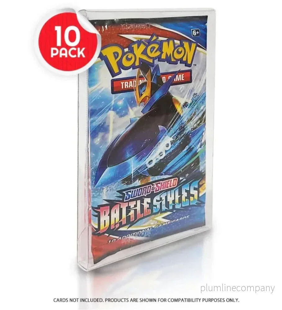 PET Protectors 10-Pack för Booster, Magic, Yu-Gi-Oh Kort PET Protectors 10-Pack för Booster, Magic, Yu-Gi-Oh Kort
