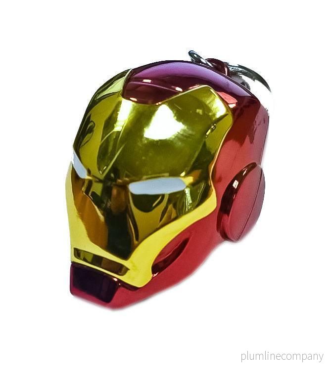 Marvel Comics Metall Nyckelring Iron Man Hjälm - Bild 2