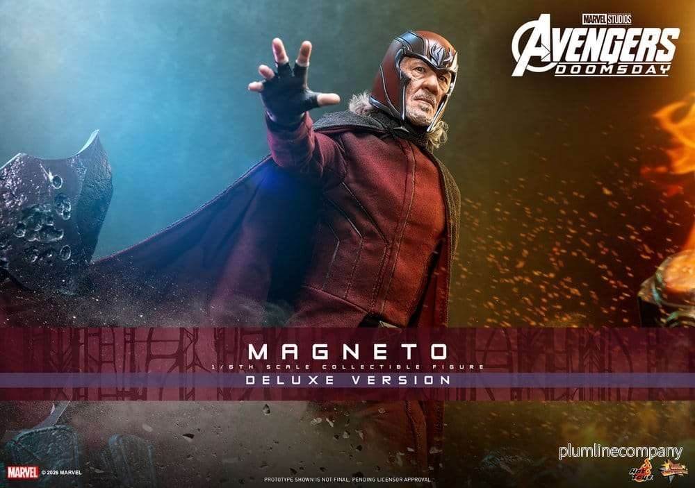 Avengers: Doomsday Movie Masterpiece Actionfigur 1/6 Magneto Deluxe Version 30 cm - Bild 2