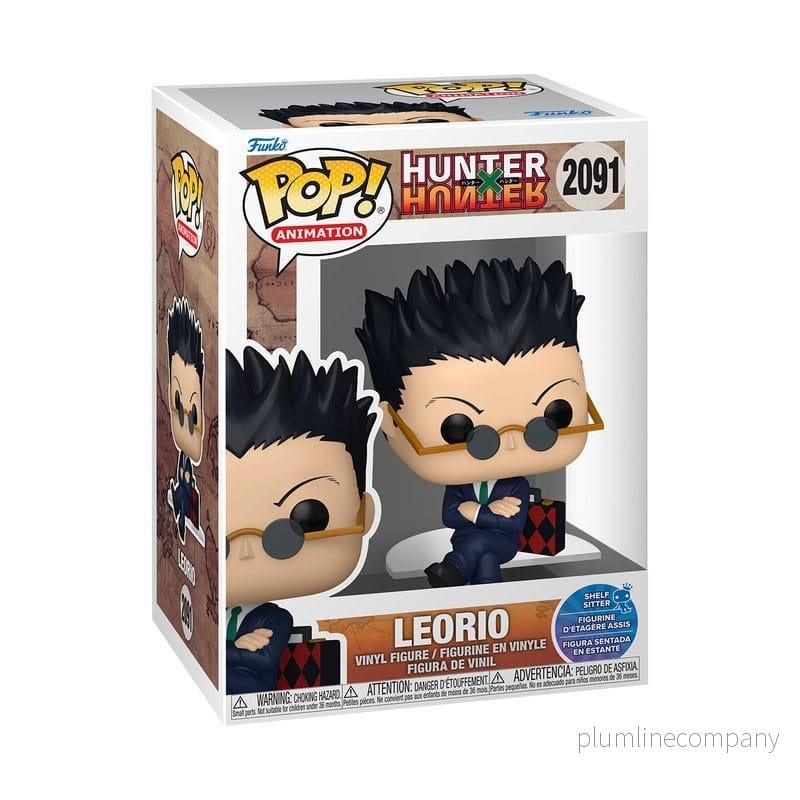Hunter x Hunter POP! Animation Figur Leorio (Sit) 9 cm - Bild 3