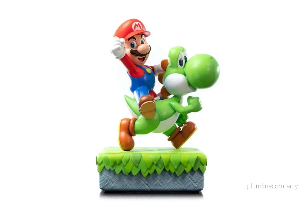 Super Mario Figur Mario & Yoshi 48 cm - Bild 3