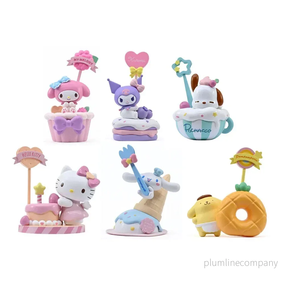 Sanrio Memo Stand Party Time Mini Figures – Hello Kitty och Vänner 5 cm - Bild 2