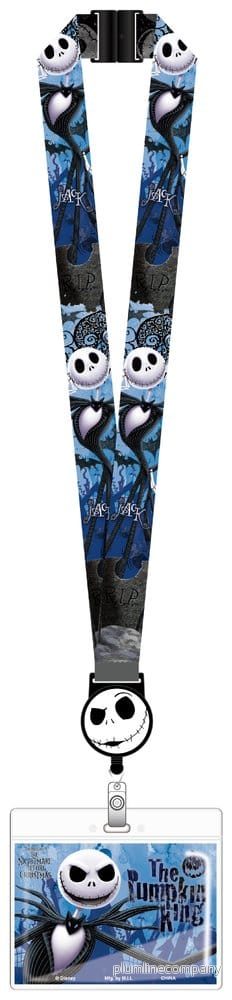 The Nightmare Before Christmas Deluxe Nyckelband med Korthållare The Pumpkin King