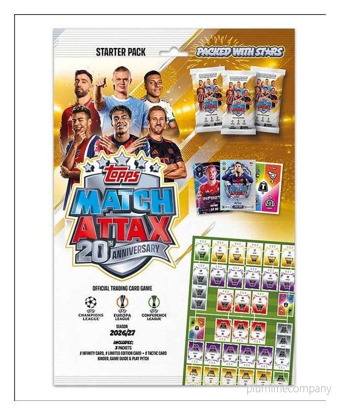 UEFA Club Competition Match Attax 2026/27 samlarkort Starter Pack UEFA Club Competition Match Attax 2026/27 samlarkort Starter Pack