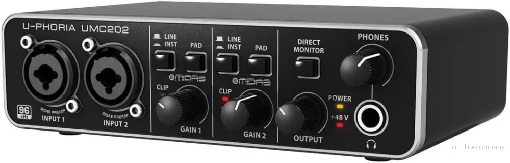 NÖRDIC 2nd Generation USB Audio interface 2i2  24bit 192kHz