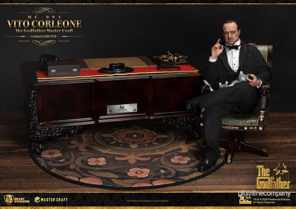 Gudfadern Master Craft Figur Vito Corleone 31 cm - Bild 3