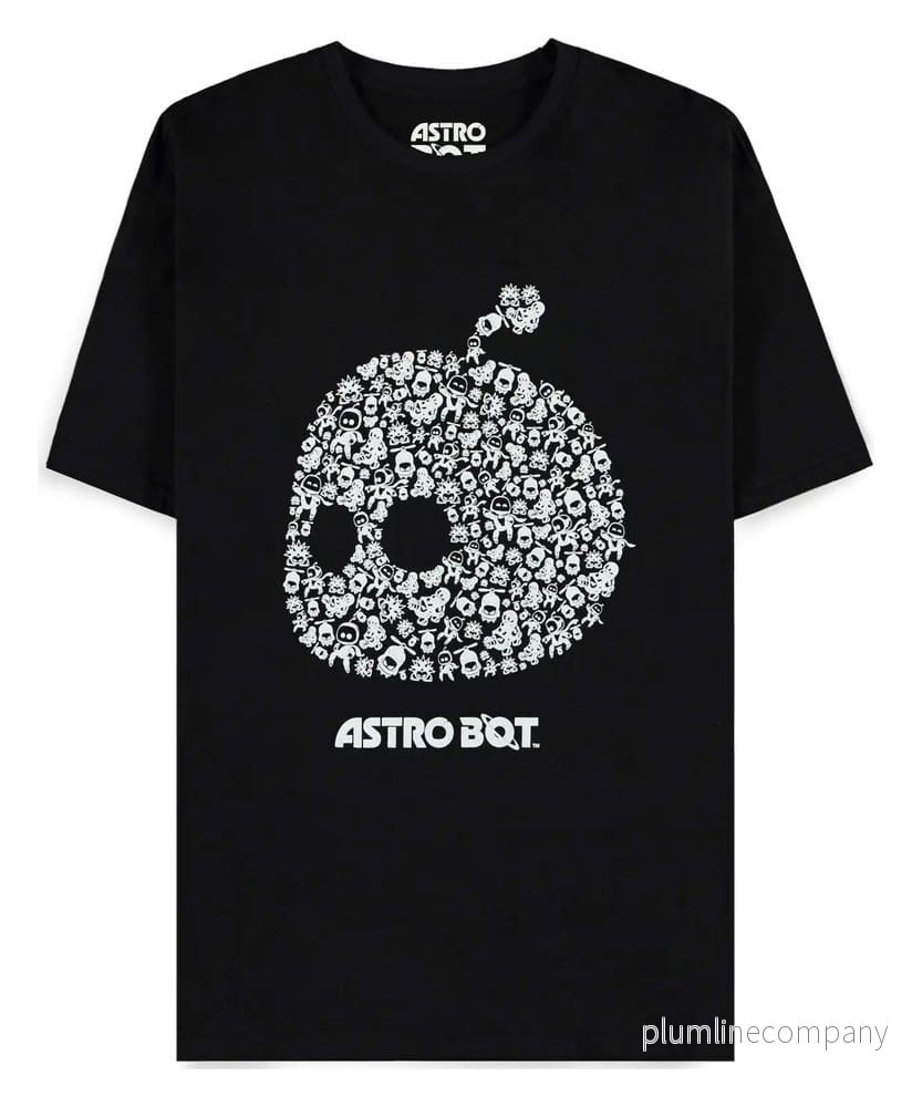 Astro Bot T-shirt med Tech-logotyp Astro Bot T-shirt med Tech-logotyp