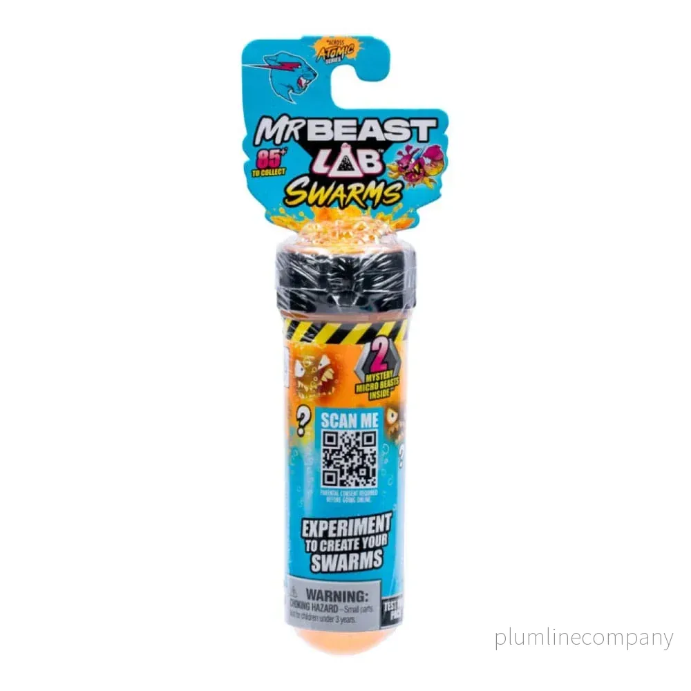 Mr. Beast Lab Swarms Series 2 Mini Figuren 2er-Pack Atomic Series 2,5 cm - Bild 2