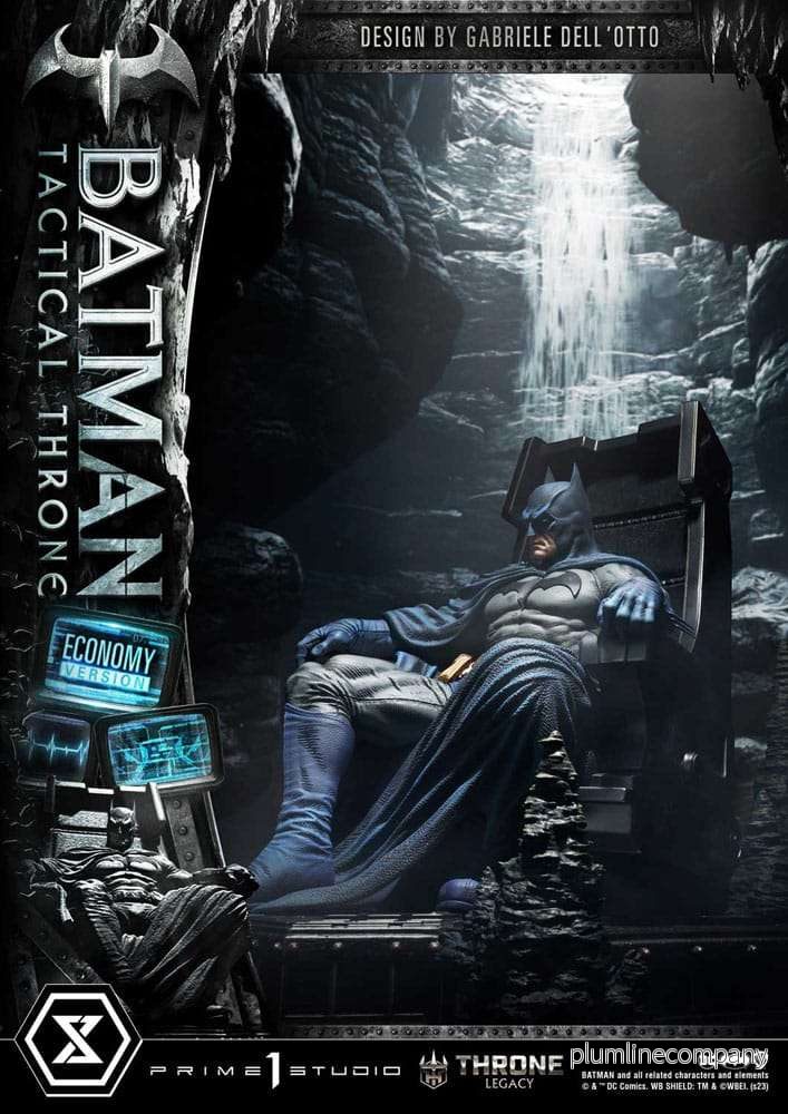 DC Comics Throne Legacy Collection Staty 1/3 Batman Tactical Throne Economy Version 46 cm - Bild 3