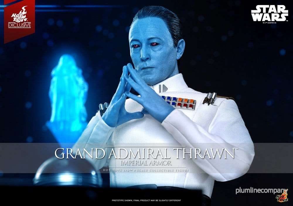 Star Wars: Rebels Television Masterpiece Actionfigur 1/6 Grand Admiral Thrawn (Imperial Armor) Hot Toys Exclusive 32 cm - Bild 2