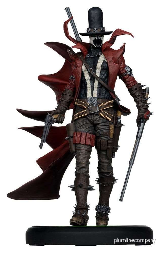 Spawn Black White & Red All Over 1/10 figur Gunslinger Spawn by Todd McFarlane 23 cm Spawn Black White & Red All Over 1/10 figur Gunslinger Spawn by Todd McFarlane 23 cm