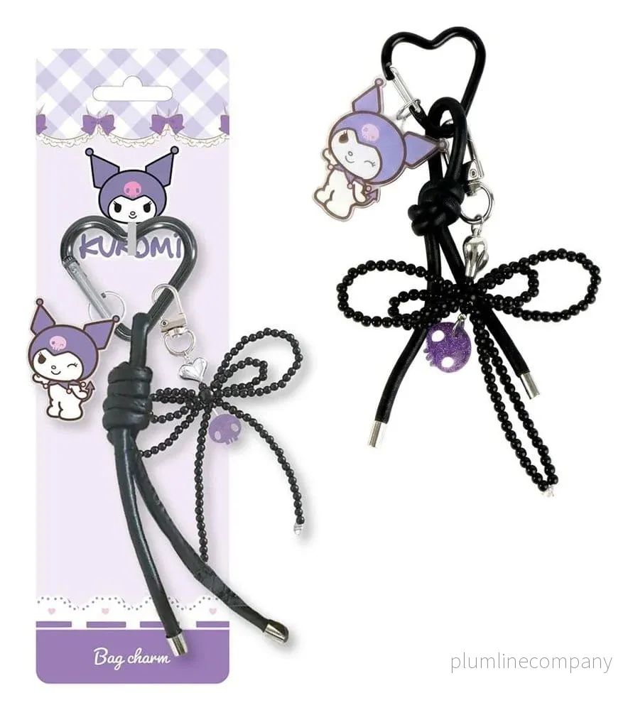 Sanrio Charm Nyckelring med Hello Kitty och Kuromi Sanrio Charm Nyckelring med Hello Kitty och Kuromi