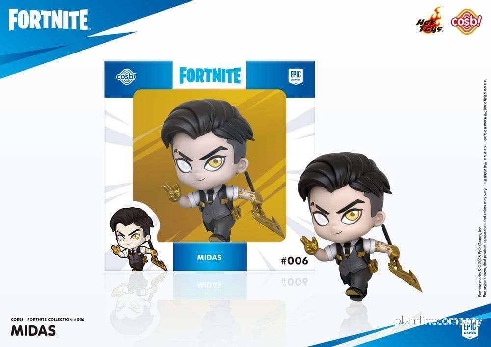 Fortnite Cosbi Mini Figure Midas 8 cm - Bild 2