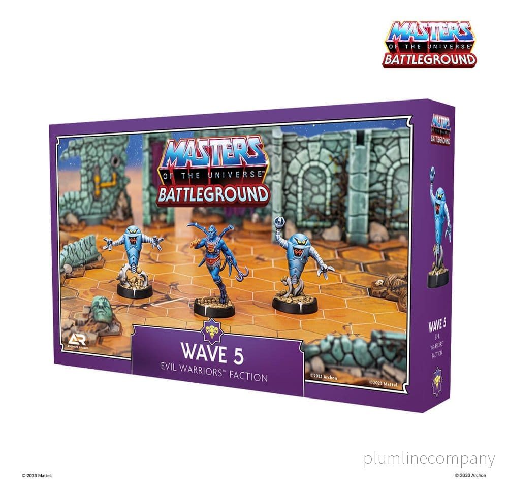 Masters of the Universe: Battleground Miniatyrspel Våg 5: Ondskans Krigare Fraktion *Engelsk Version* Masters of the Universe: Battleground Miniatyrspel Våg 5: Ondskans Krigare Fraktion *Engelsk Version*