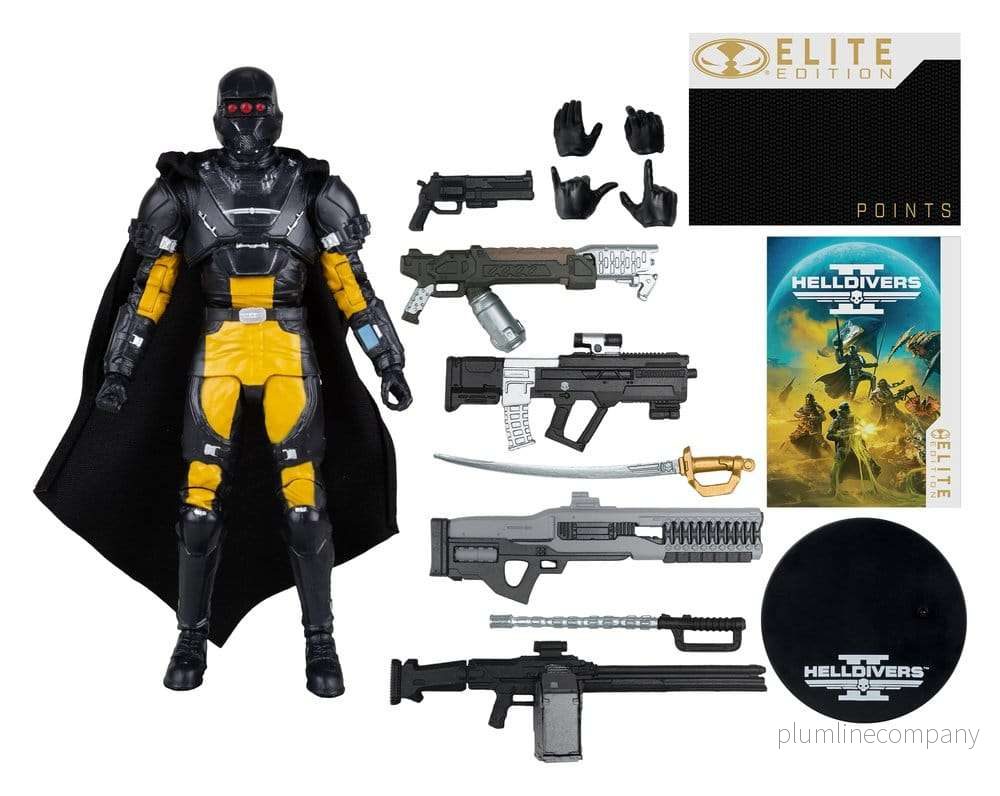 Helldivers 2 Elite Edition Action Figure SA-04 Combat Technician 18 cm - Bild 3