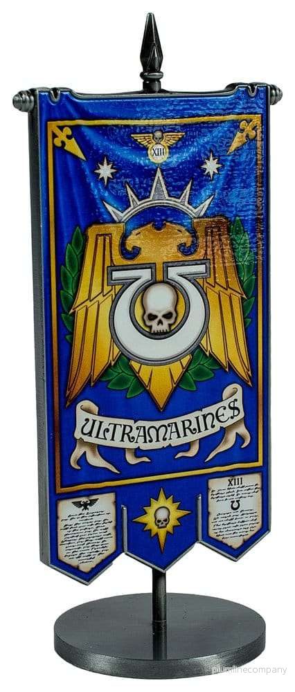 Warhammer 40,000 skrivbordsbanner Ultramarines Chapter Warhammer 40,000 skrivbordsbanner Ultramarines Chapter