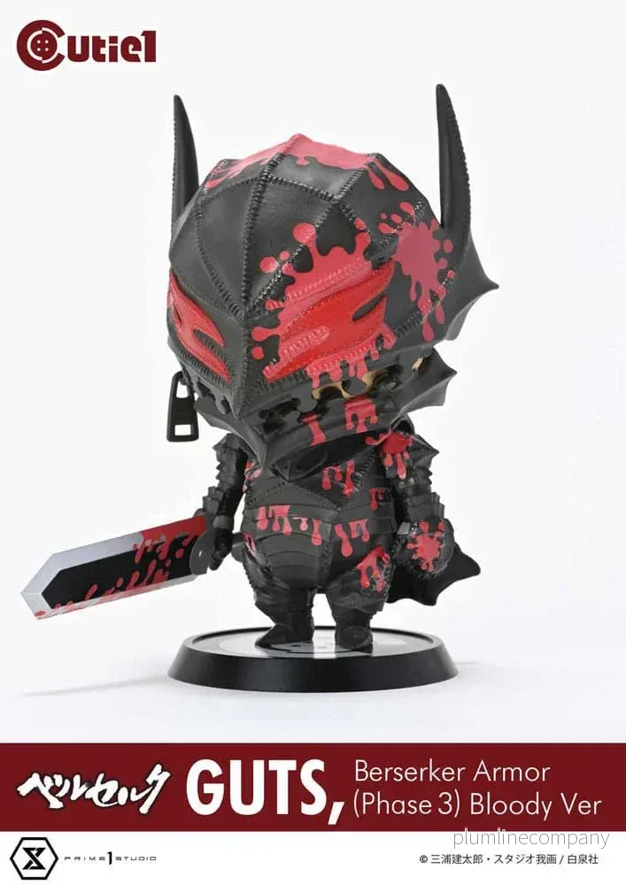 Berserk Cutie1 PVC Figur Guts Berserker Armor (Phase 3) Bloody Ver. 12 cm - Bild 3
