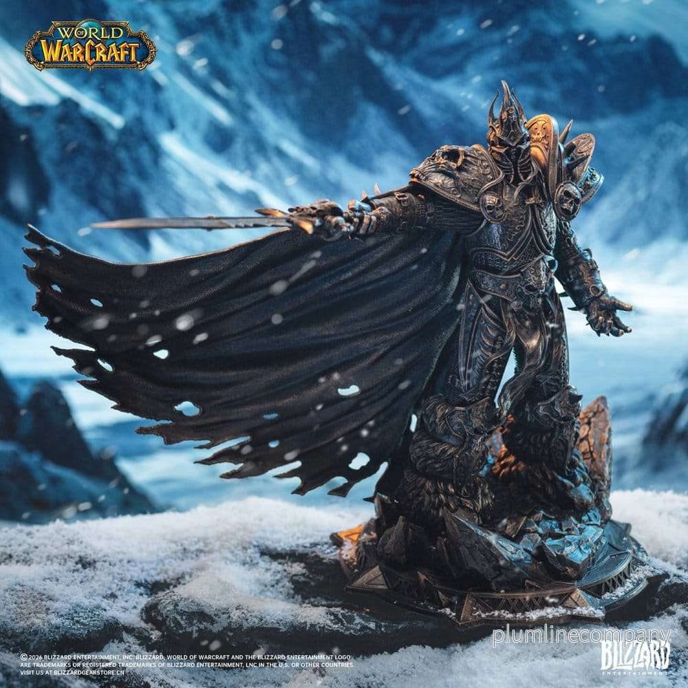World of Warcraft-statyn The Lich King 1/10 Bronze-Colored Edition 27 cm - Bild 2