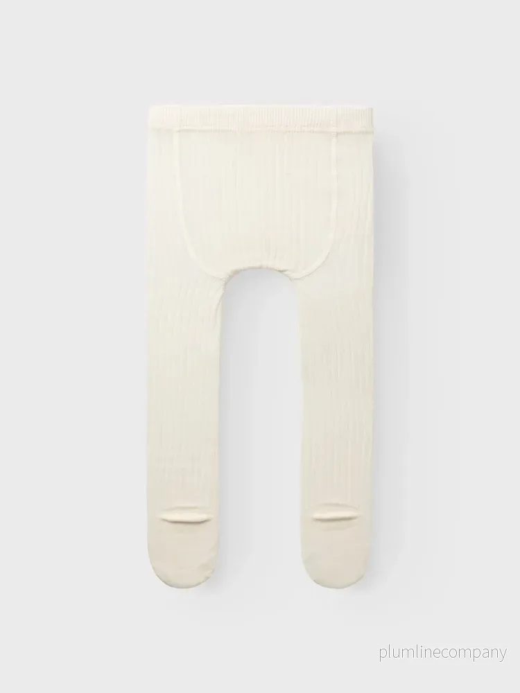 Strumpbyxor i ekologisk bonus - NMNILSO PANTYHOSE LIL NOOS - Turtledove - Bild 2