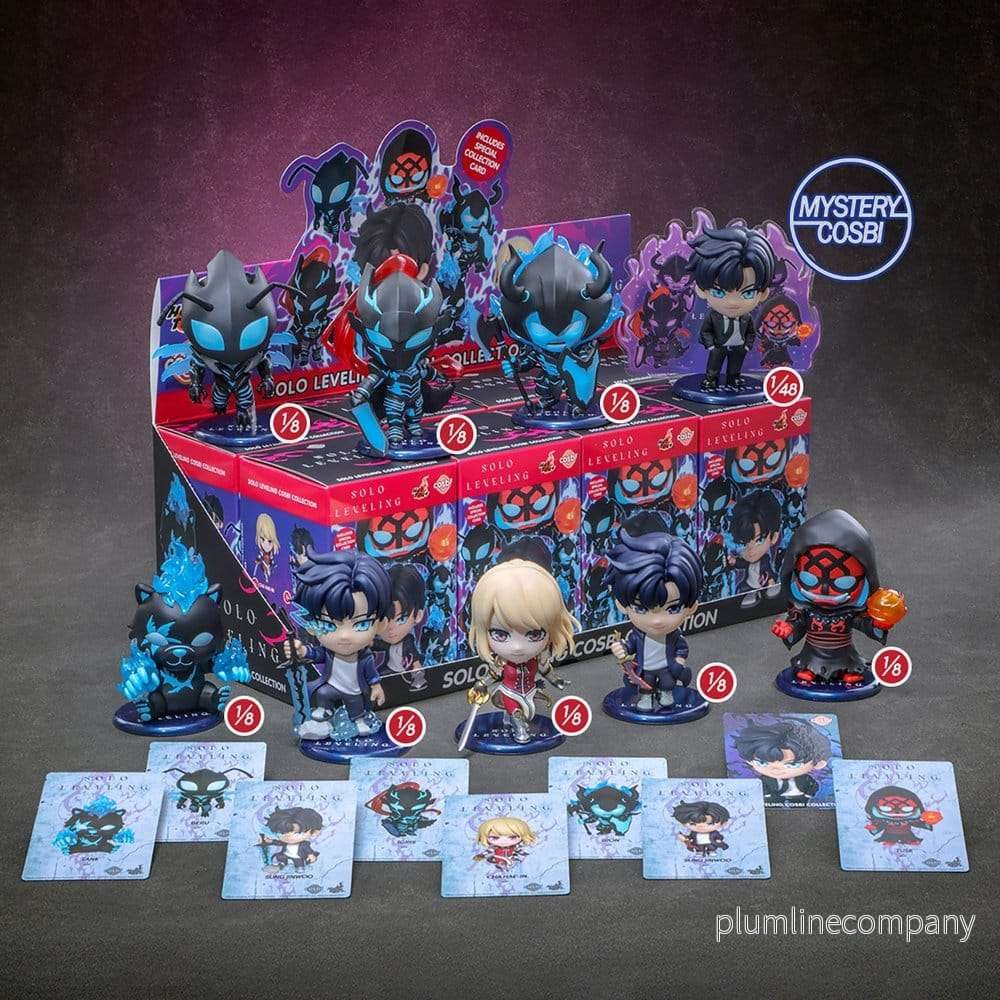 Solo Leveling Cosbi minifigurer 10–11,5 cm Blind Box-display (8) - Bild 3