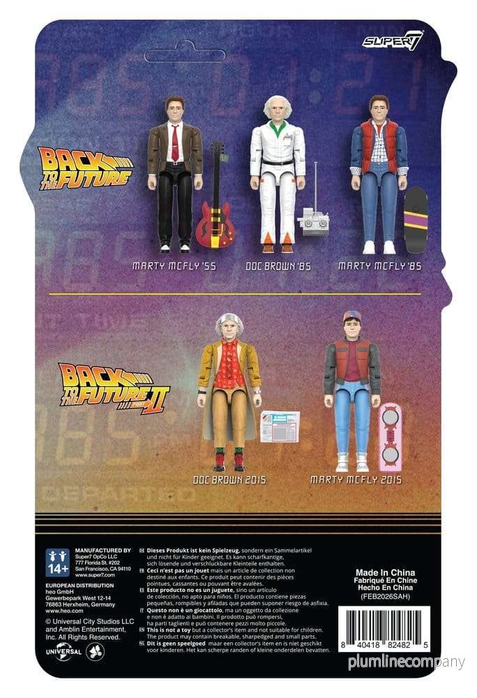 Back to the Future ReAction+ Action Figure Wave 02 Marty McFly (2015) - Bild 2