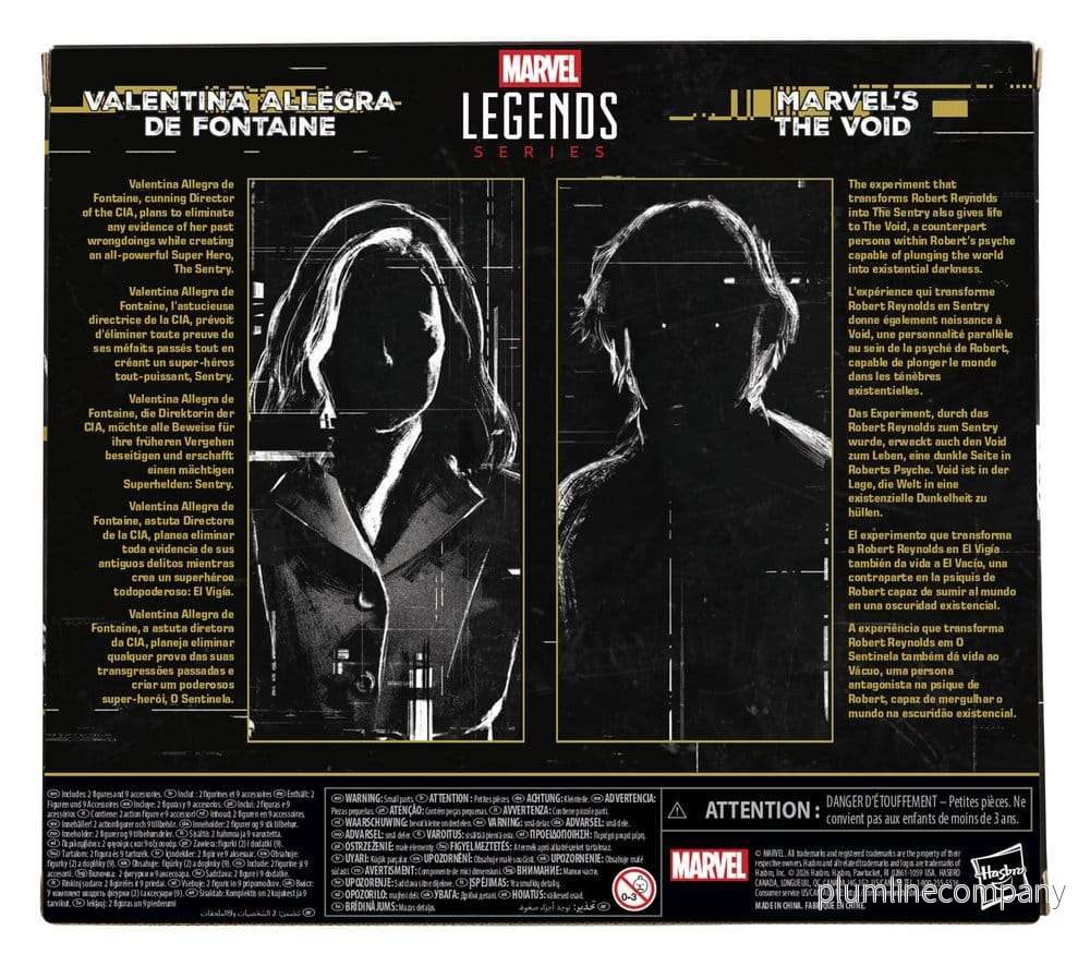 Thunderbolts Marvel Legends Actionfigur 2-Pack Valentina Allegra de Fontaine & Marvel's The Void 15 cm - Bild 2