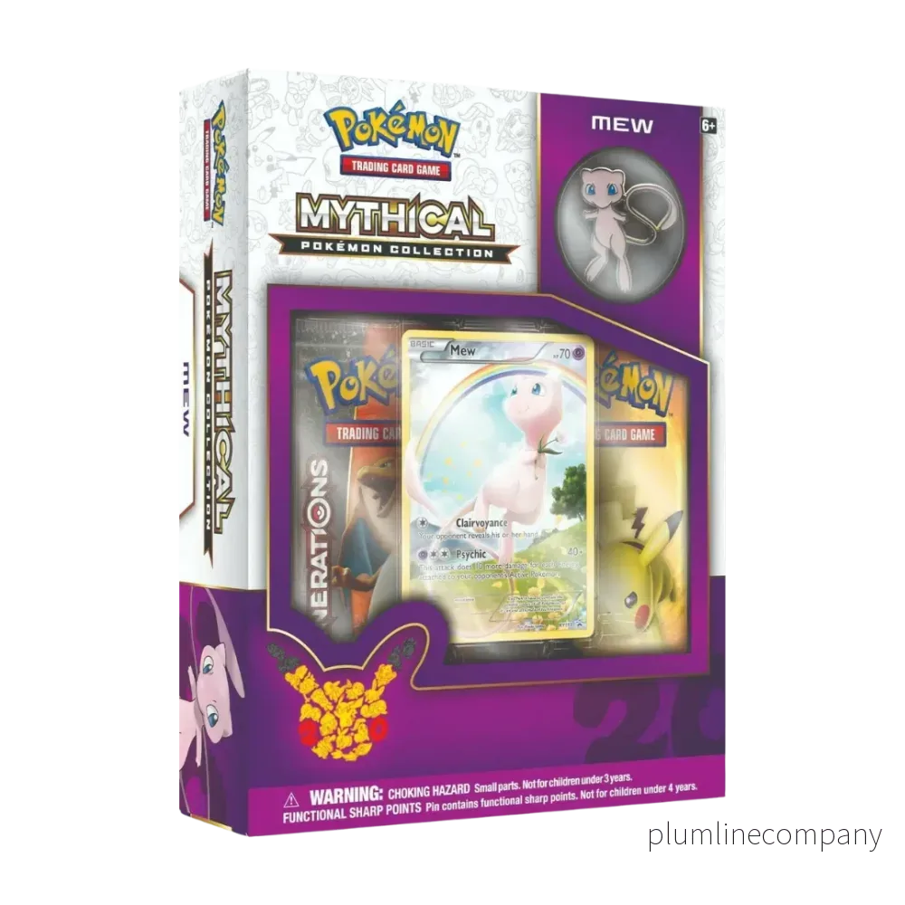 Pokémon: Mythical Mew Pin Collection Box Pokémon: Mythical Mew Pin Collection Box