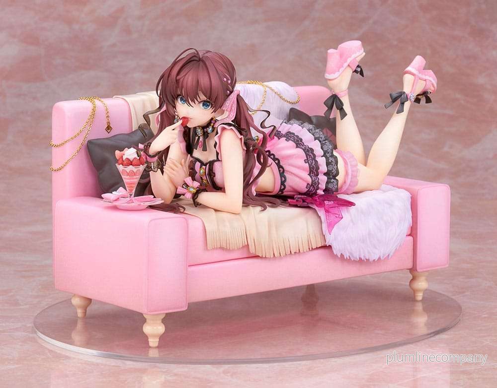 The Idolmaster Cinderella Girls PVC-figur 1/7 Shiki Ichinose Dolce Puella Ver. 22 cm