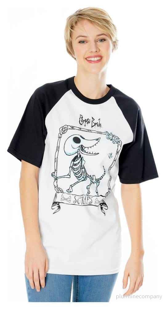 Corpse Bride T-shirt Skärvor Storlek S