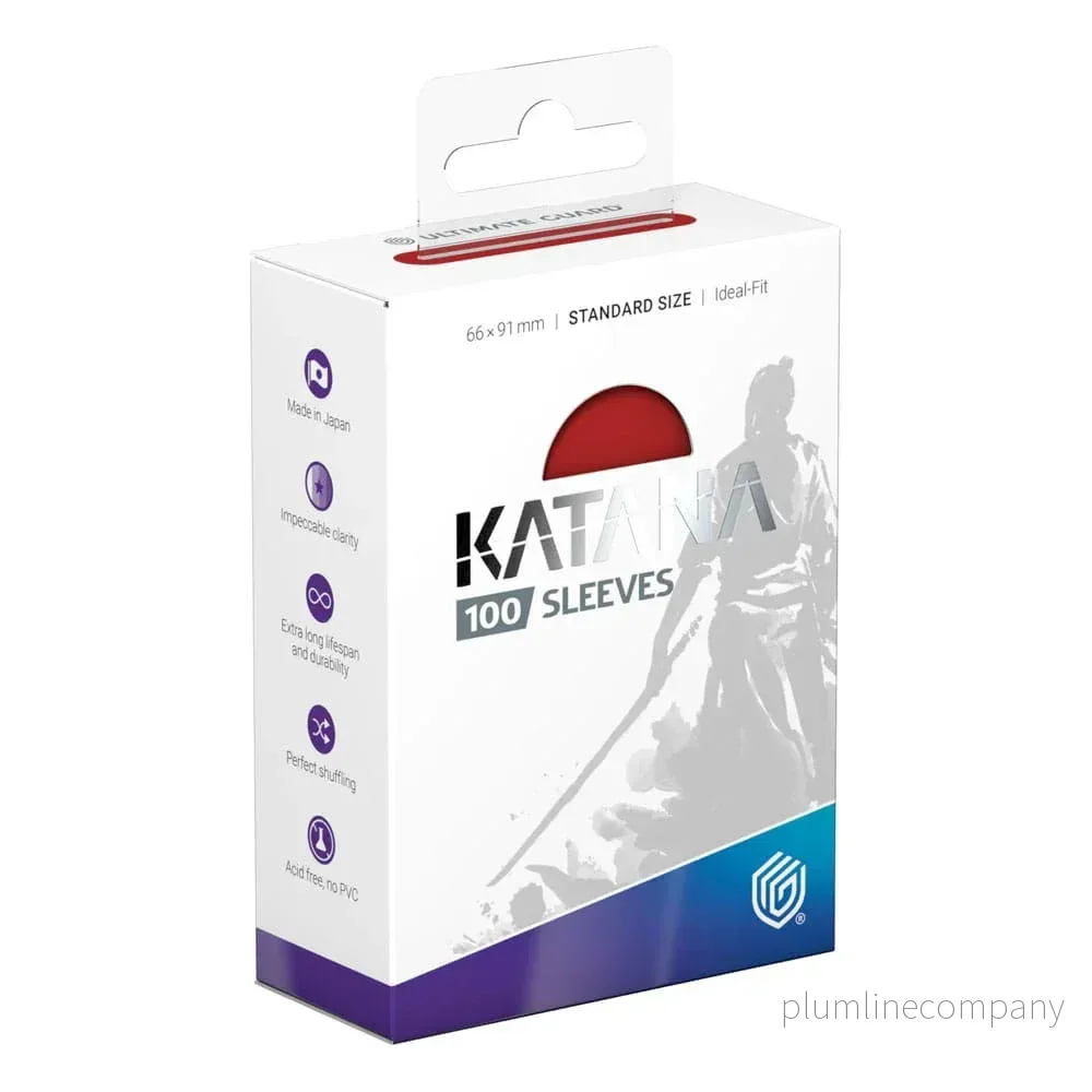 Ultimate Guard Katana Sleeves Standard Size (100) – Rising Sun Ultimate Guard Katana Sleeves Standard Size (100) – Rising Sun
