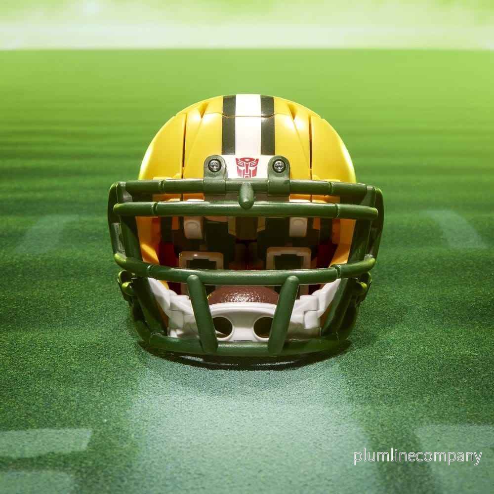 Transformers x NFL Actionfigur Green Bay Packers: Tundra Prime 14 cm - Bild 2