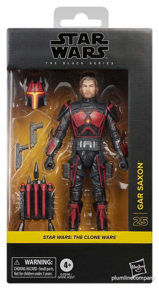 Star Wars: The Clone Wars Black Series Action Figure Gar Saxon 15 cm - Bild 2