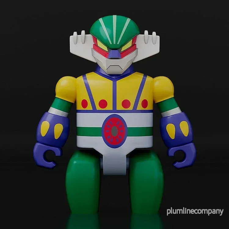 Steel Jeeg Brickroid Action Figur 2-Pack Steel Jeeg: Pantheroid Set 5 cm - Bild 3