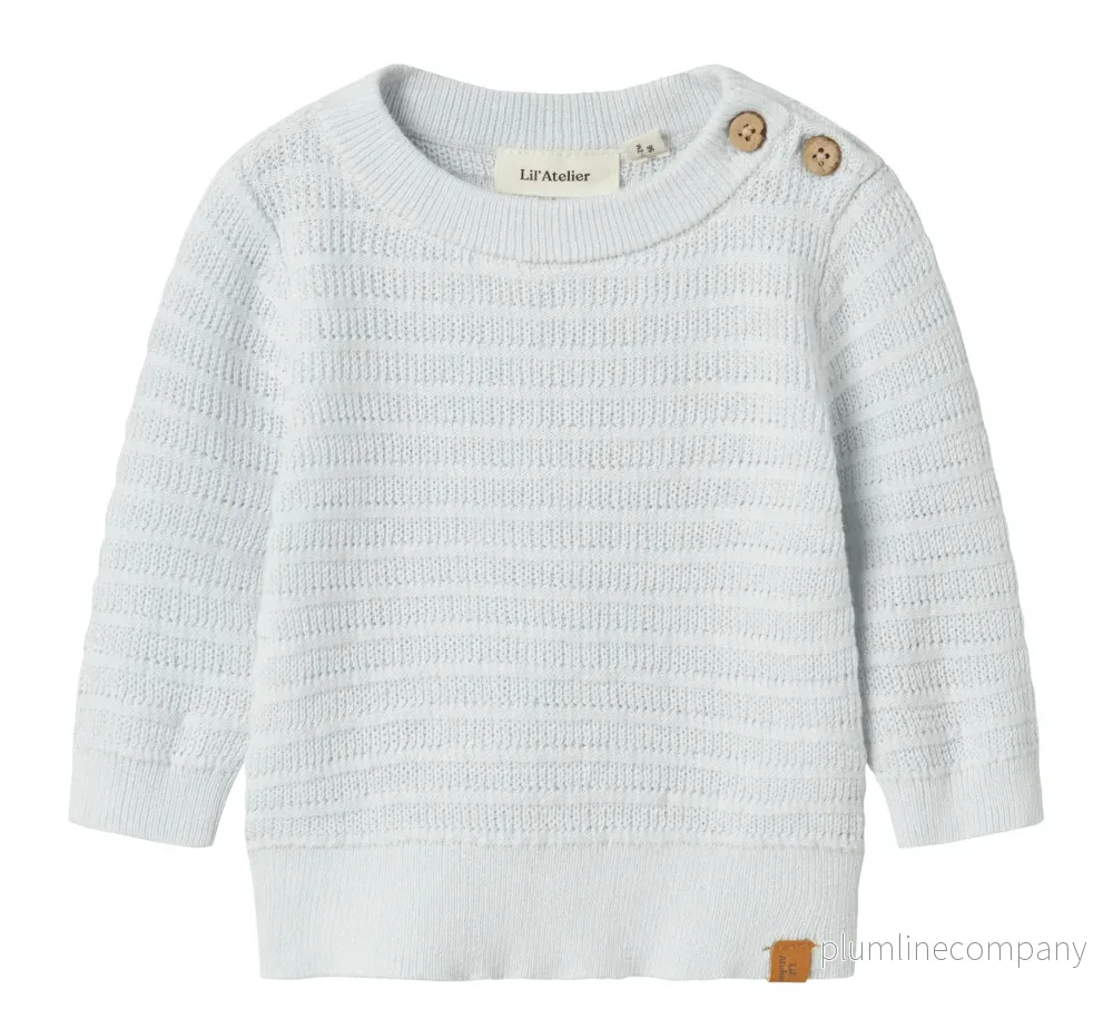 SISTA CHANSEN! – STICKAD TRÖJA BABY – NBNFREJO LS KNIT LIL SISTA CHANSEN! – STICKAD TRÖJA BABY – NBNFREJO LS KNIT LIL