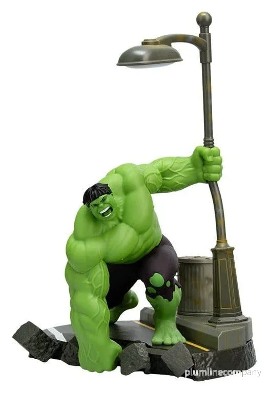 Marvel Diorama-lampa Hulk – Officiell samlarbelysning från Paladone