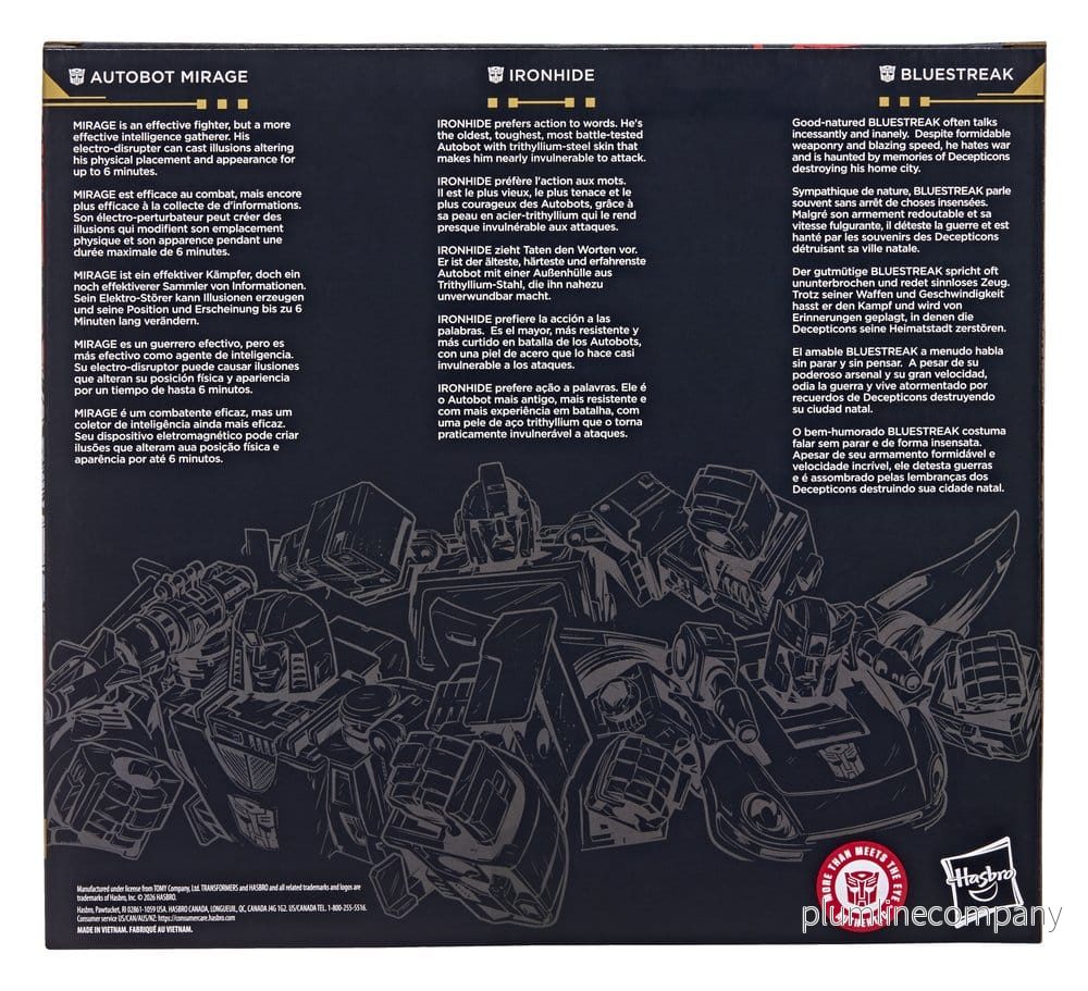 Transformers Age of the Primes Actionfigur 3-Pack Autobot Mirage & Bluestreak & Ironhide - Bild 2