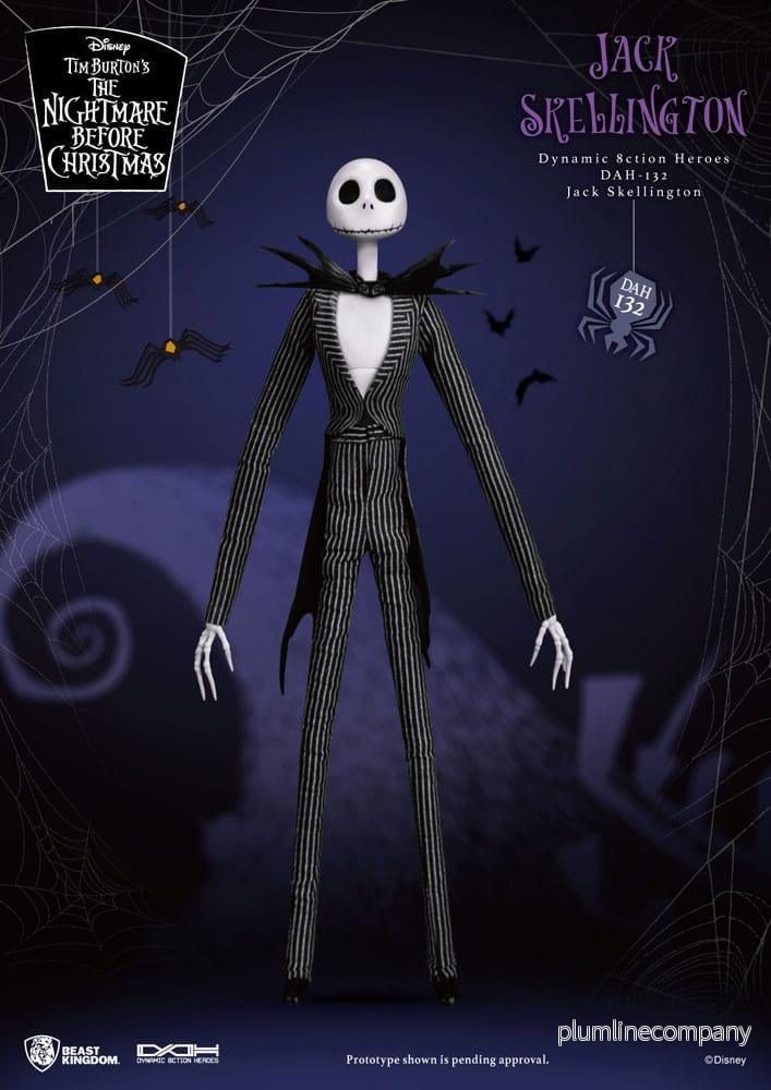 Nightmare Before Christmas Jack Skellington Dynamic 8ction Heroes Figur Nightmare Before Christmas Jack Skellington Dynamic 8ction Heroes Figur