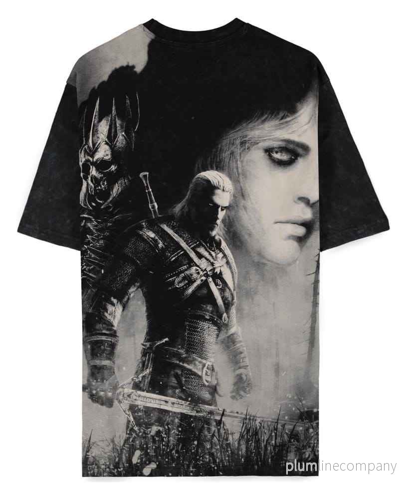 The Witcher T-shirt Geralt och Yennefer S