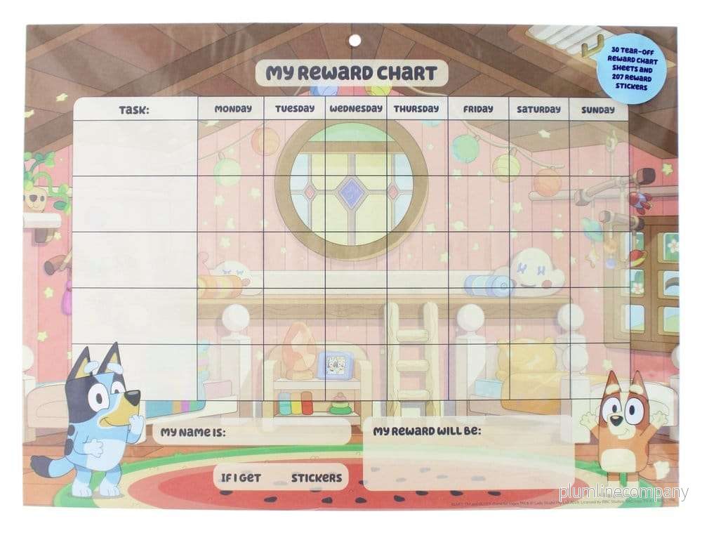 Bluey belöningsschema set - Bild 2
