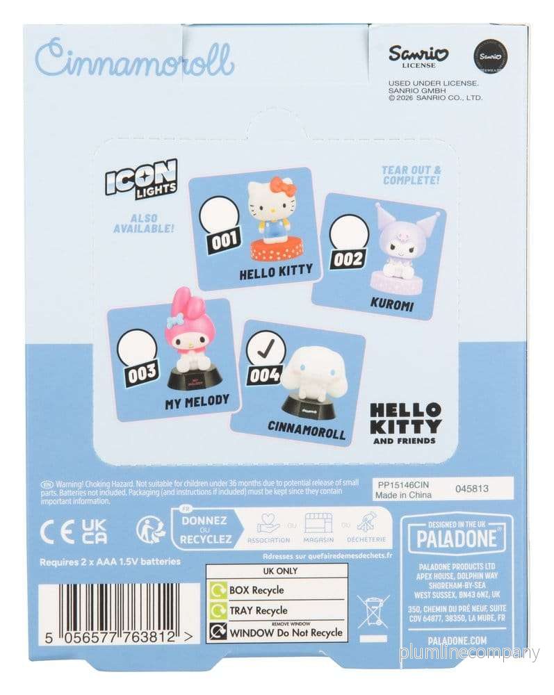 Sanrio Icon Light Cinnamoroll 9 cm - Bild 3
