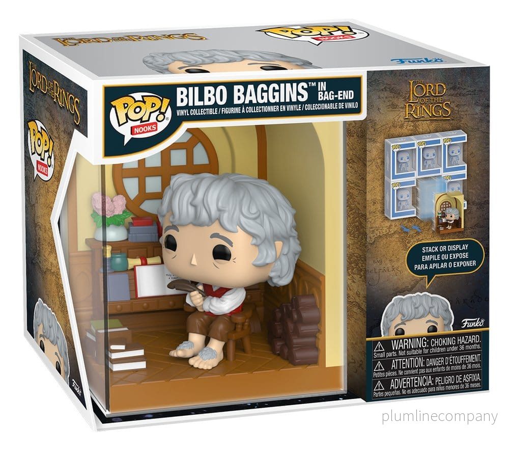 Lord of the Rings POP! Nooks Vinyl Diorama Bilbo Baggins - Bild 3