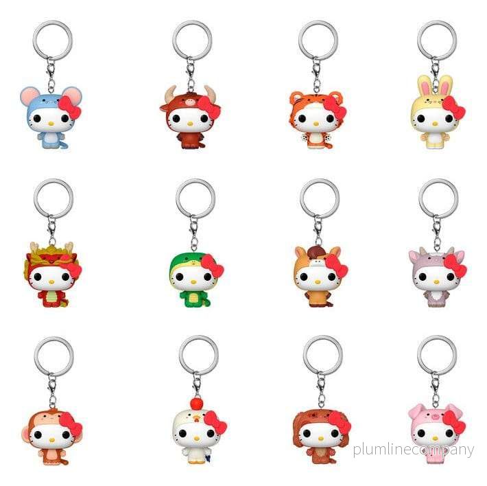 Hello Kitty Mystery Pocket POP! Vinyl Keychains 4 cm Animals Blind Box Display (12) Hello Kitty Mystery Pocket POP! Vinyl Keychains 4 cm Animals Blind Box Display (12)