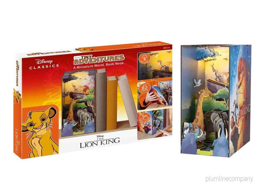 Disney Tiny Adventures Bok Nook Mini Diorama Lejonkungen 23 cm - Bild 3